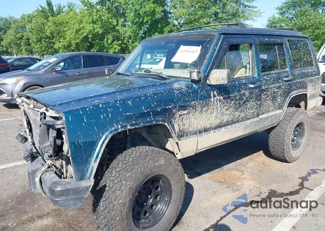 1995 Jeep Cherokee Sport from USA, damaged, VIN 1J4FJ68S7SL623451